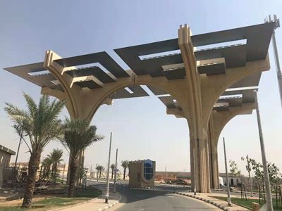  King Saud University Gate GRC Cladding
