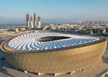 The Roof Arches Project of Lusail Stadium was completed